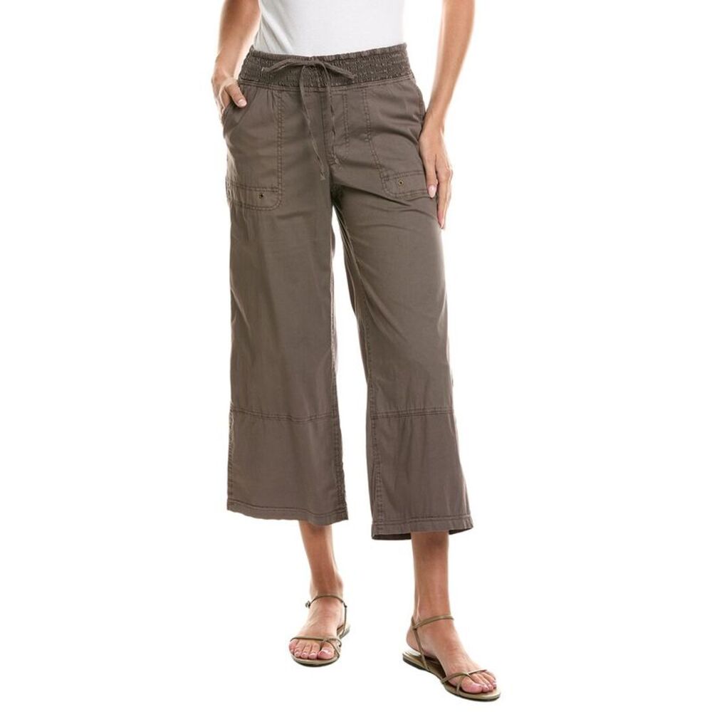 Xcvi Womens  Artus Crop Pant, Brown